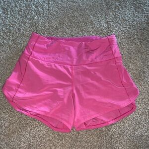 Lululemon High rise Speedup Short 4’